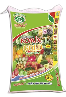 KOMIX-L GOLD dạng viên dùng cho cây ăn trái xuất khẩu